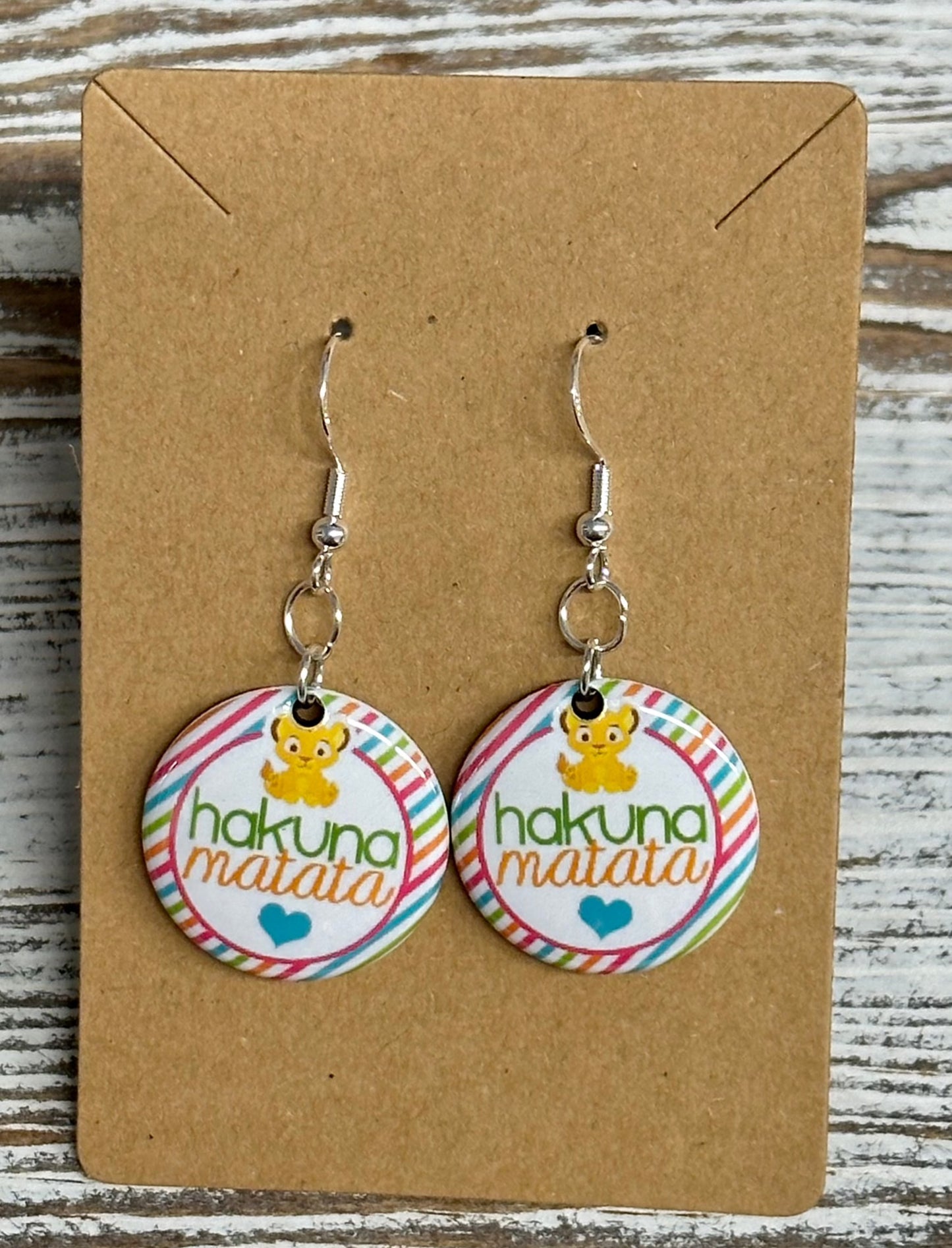 Hakuna Matata earrings