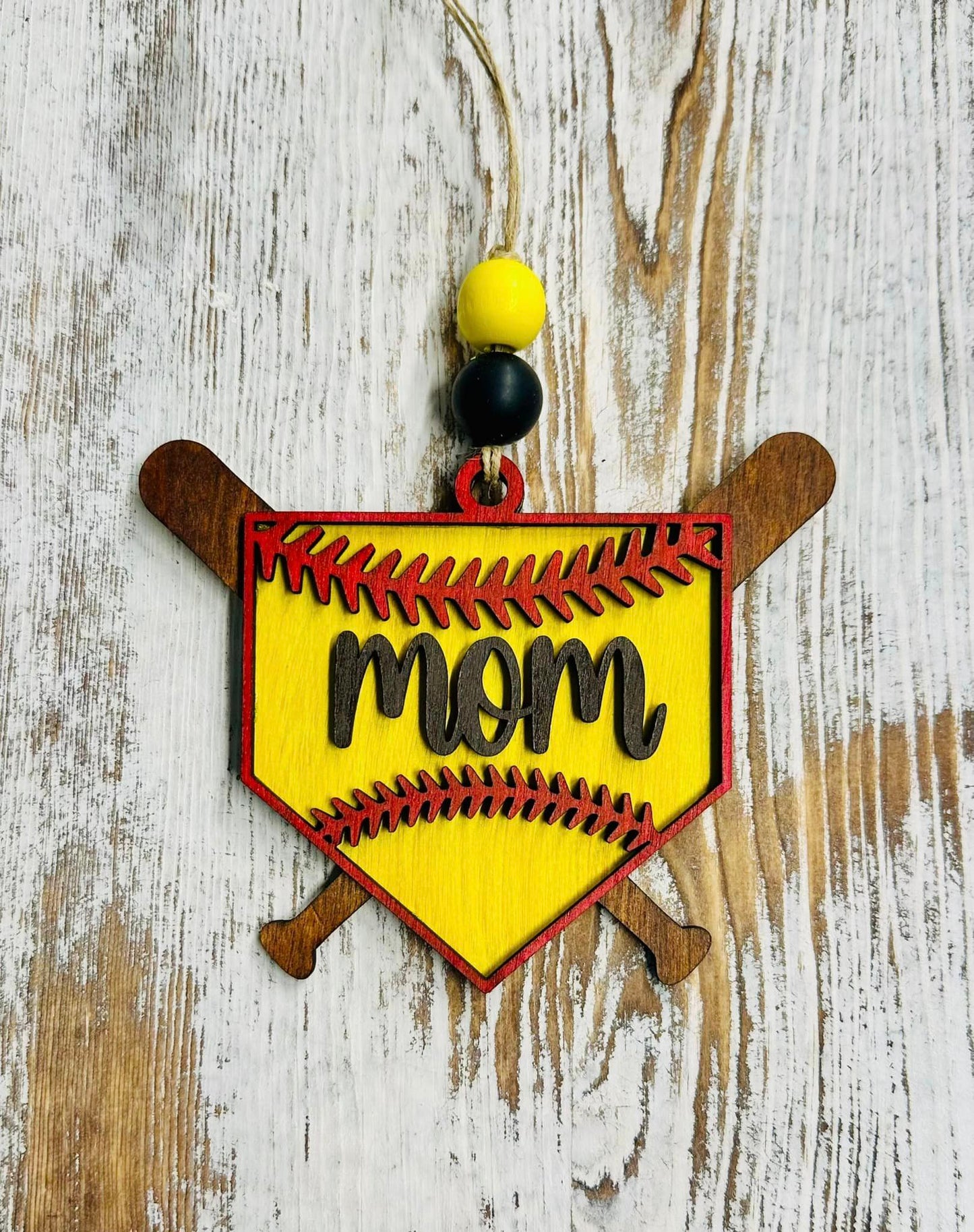 Softball or Homeplate Rearview mirror hanger