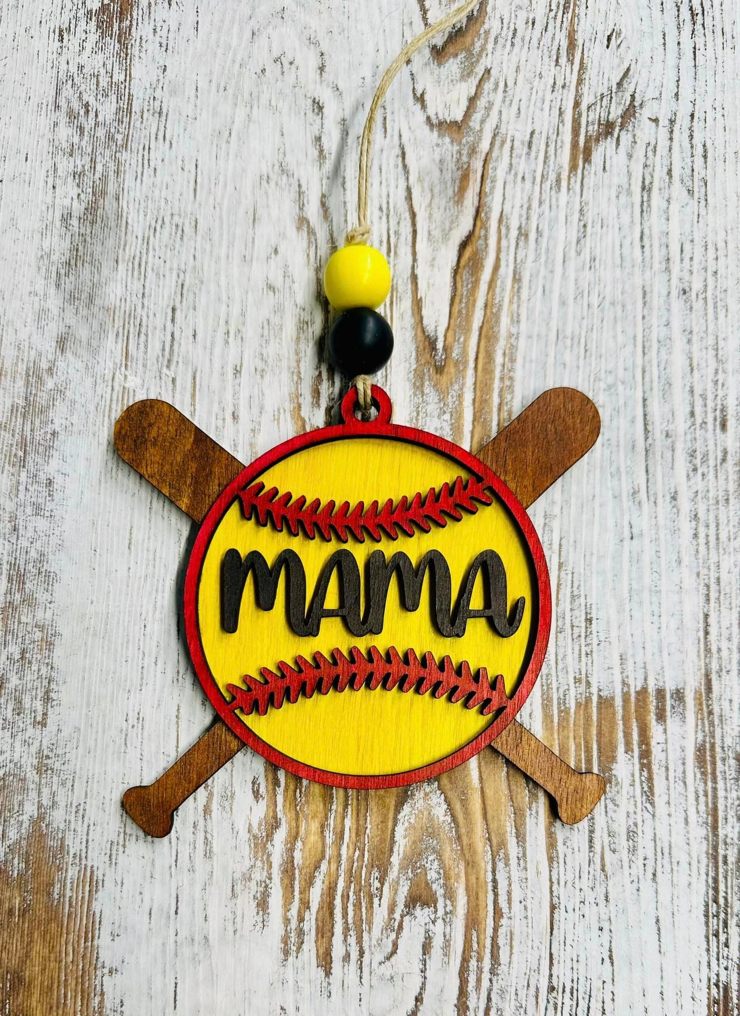 Softball or Homeplate Rearview mirror hanger