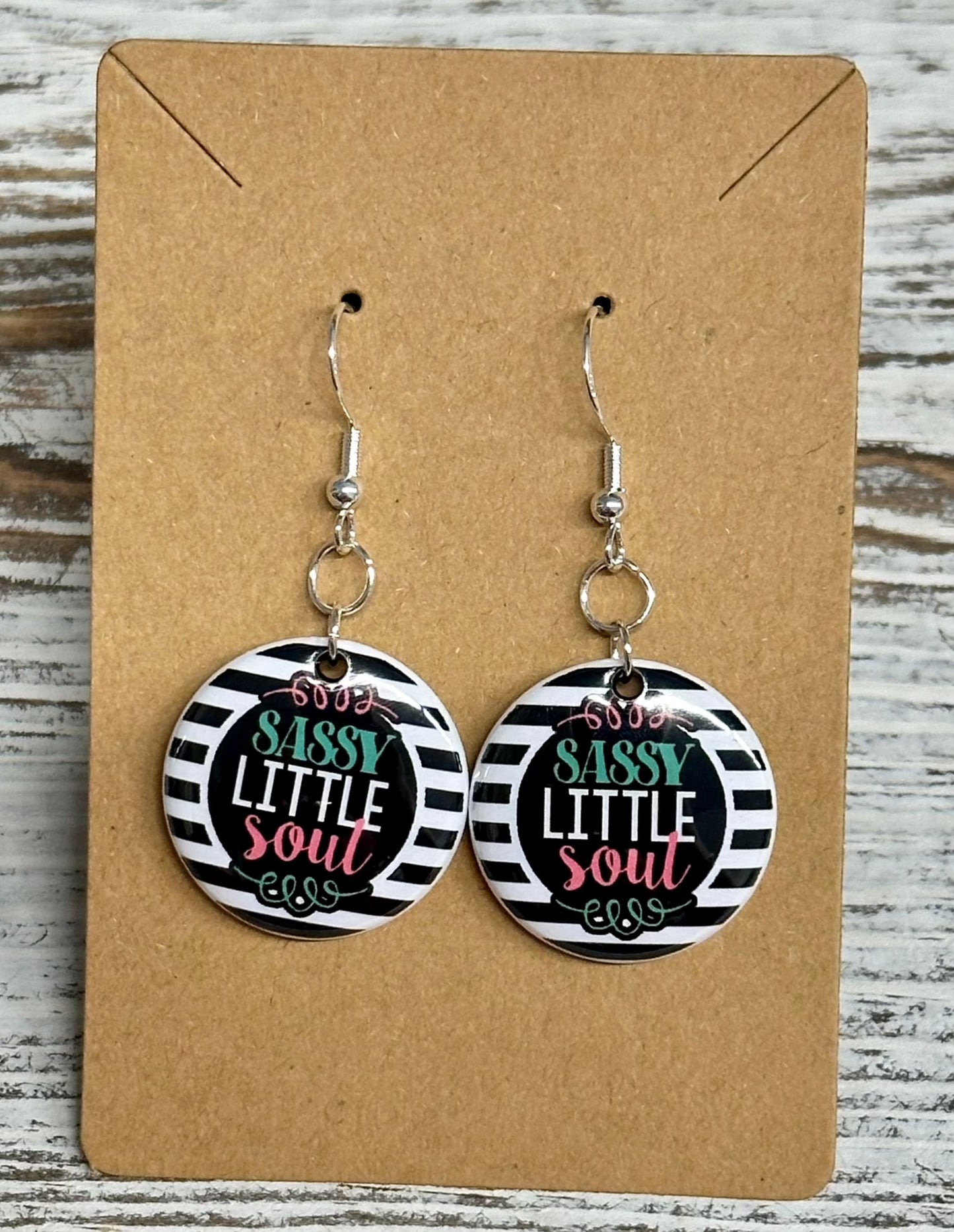 Sassy little soul earrings