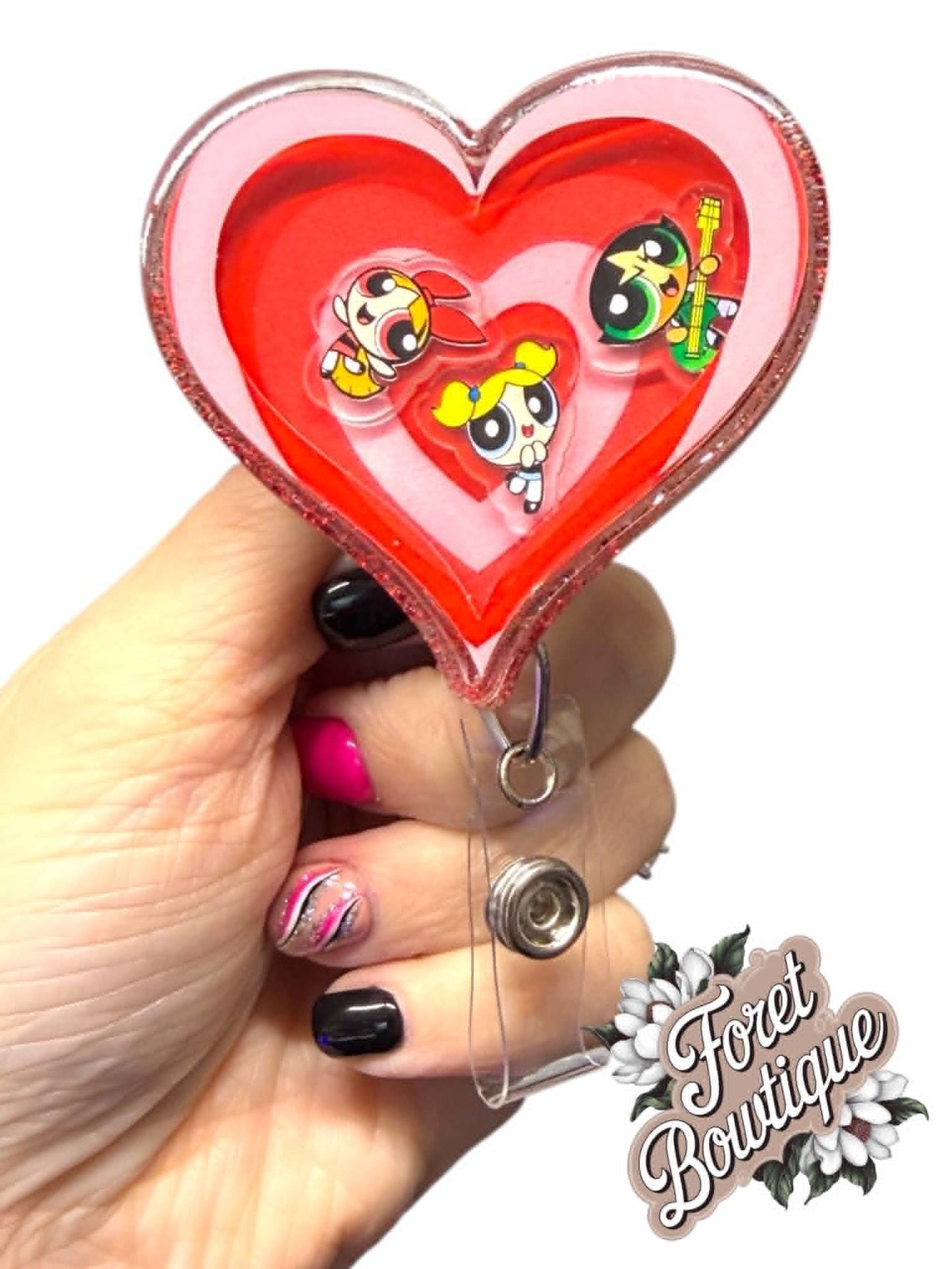 Heart with Girls Shaker
