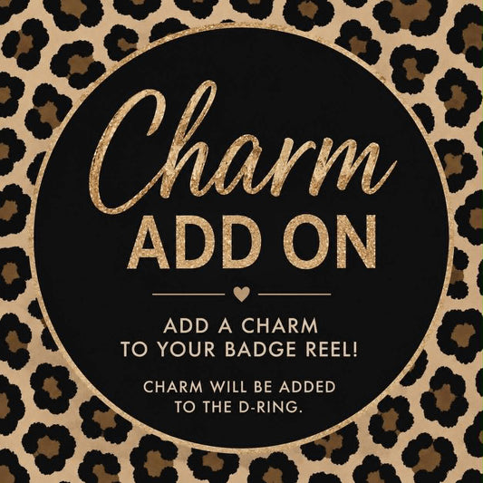 Badge Reel Charm Add On