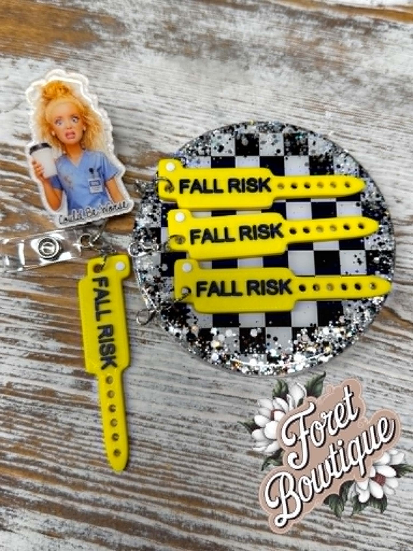 Fall Risk Charm